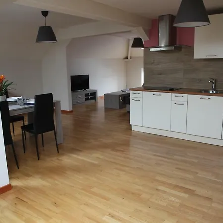 Apartmán Appartement Courcelles Courcelles